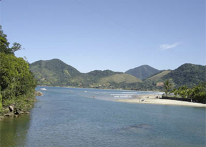Praia da Barra ou Palmira em Ubatuba