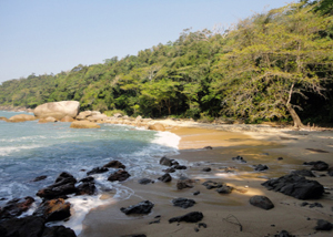 Praia da Raposa em Ubatuba