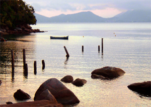 Praia de Galhetas em Ubatuba