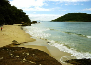 Praia do Itaguá em Ubatuba