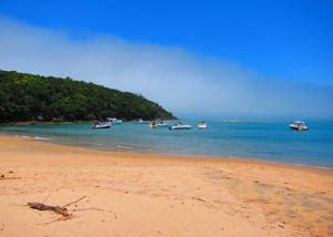 Praia Mansa em Ubatuba