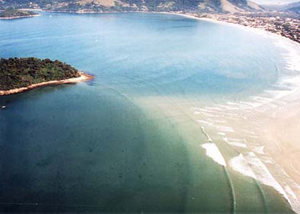 Praia de Maranduba em Ubatuba